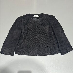 Calvin Klein Black Knit Sweater (Size 8)